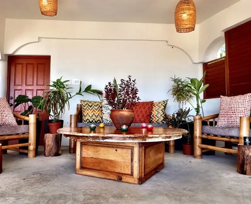 Lounge area